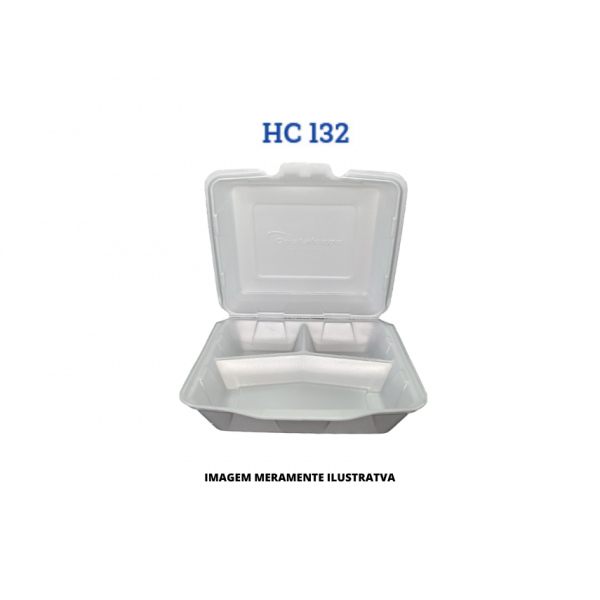 ESTOJO - CRISTALCOPO - 1200ML XPS BRANCO HC132 - CX100